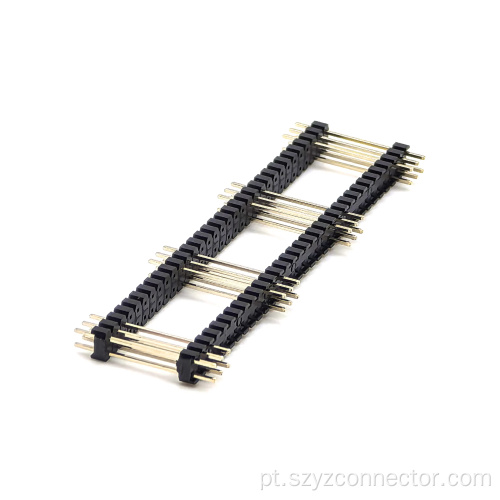 Cabeçalho de pino de 2,0 mm reta
